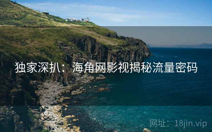 独家深扒:海角网影视揭秘流量密码 独家深扒:海角网影视揭秘流量密码