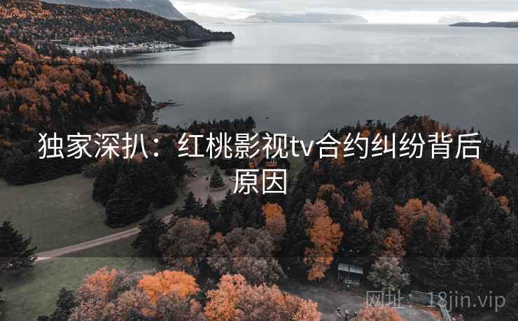 独家深扒：红桃影视tv合约纠纷背后原因